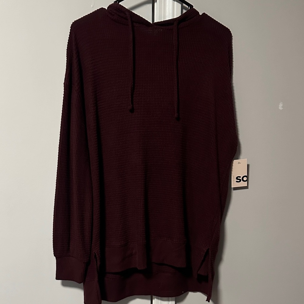 Women’s Burgundy Sweater
